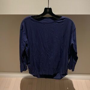 Lululemon back in action long sleeve tee